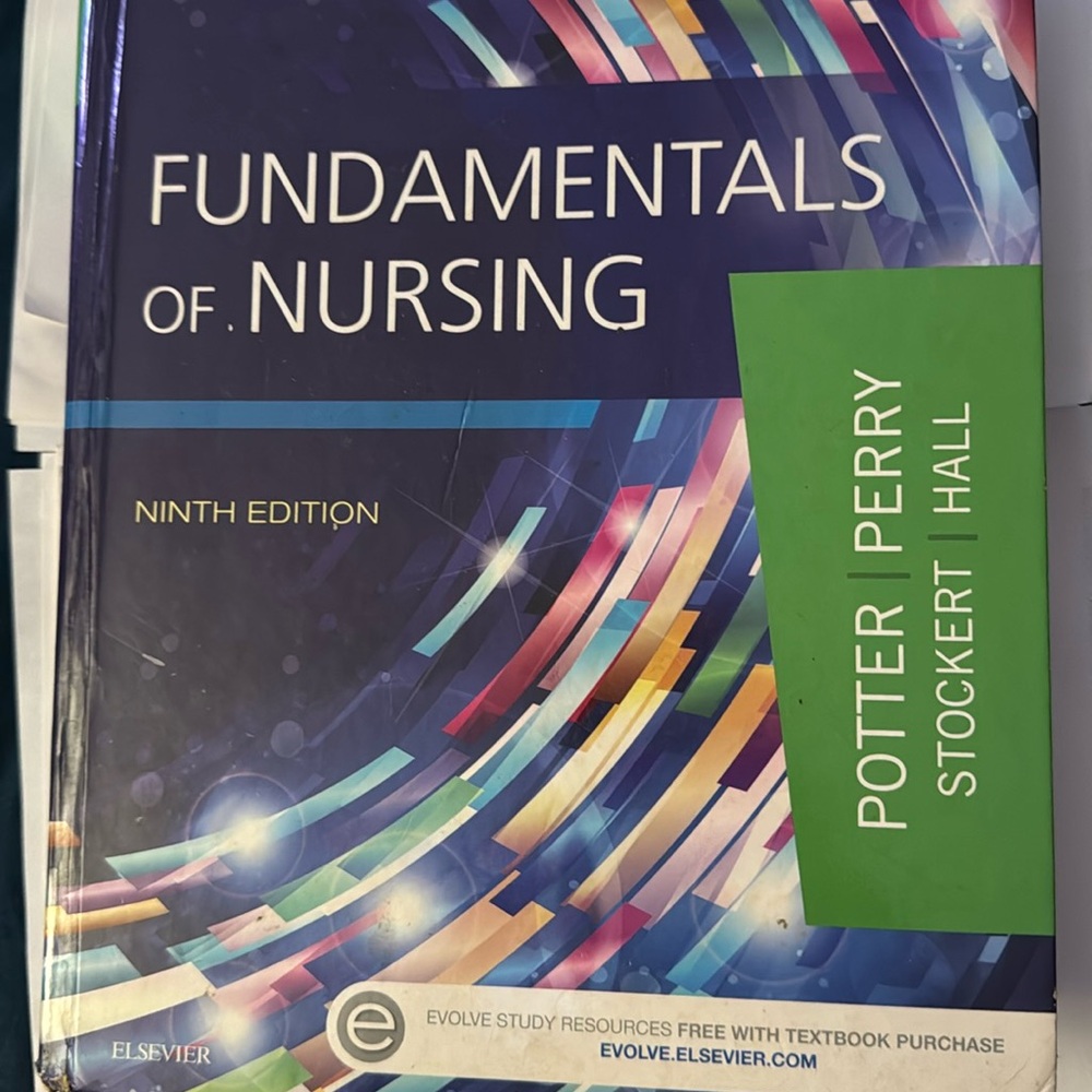 📚 Fundamentals of Nursing textbook